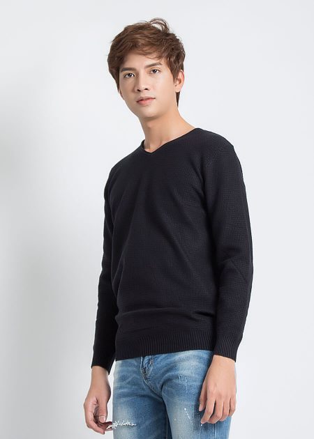 sweater with vneck