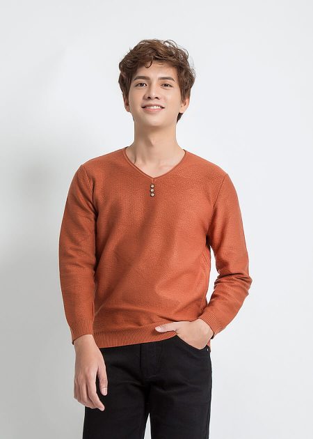 sweater with vneck